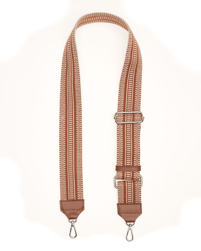 Julia Replacement Strap &ndash; Brown & White